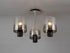 Brooks Semi Flush Light 3 Light
